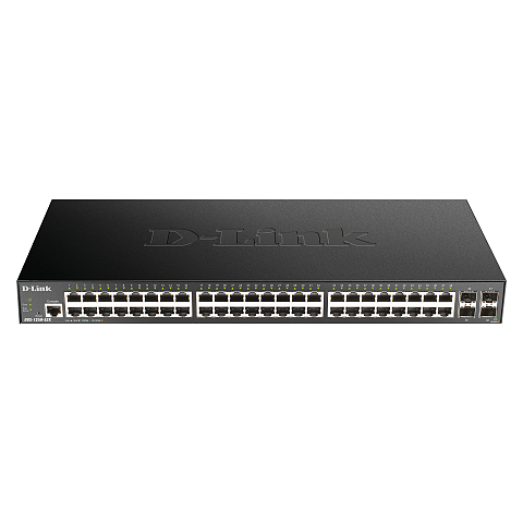 D-Link DGS-1250-52X Managed L3 Gigabit Ethernet (10/100/1000) Schwarz