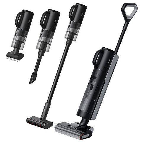 Dreame H12 2-in-1-Stabstaubsauger Akku Trocken&Nass Beutellos 300 W Schwarz, Grau 4 Ah