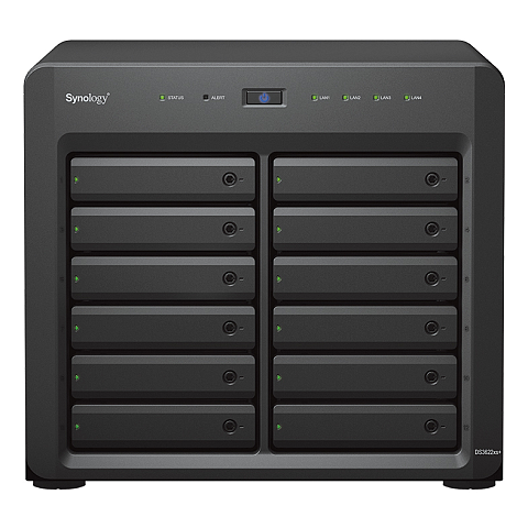 Synology DiskStation DS3622xs+ NAS Tower Intel® Xeon® D D-1531 16 GB DDR4 0 TB DiskStation Manager Schwarz