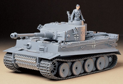Tamiya German Tiger I Early Production Tank model Vormontiert 1:35