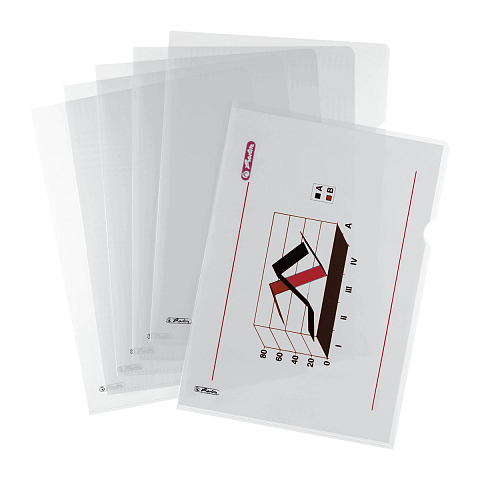 Herlitz 5914304 Sammelmappe Polypropylen (PP) Transparent A4