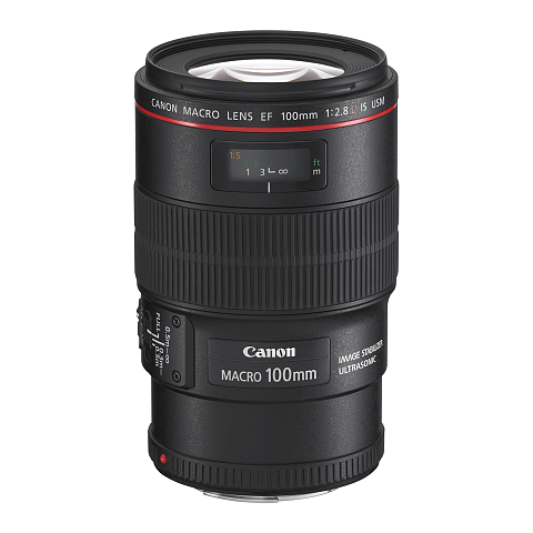 Canon EF 100mm f/2.8L Macro IS USM SLR Makroobjektiv Schwarz