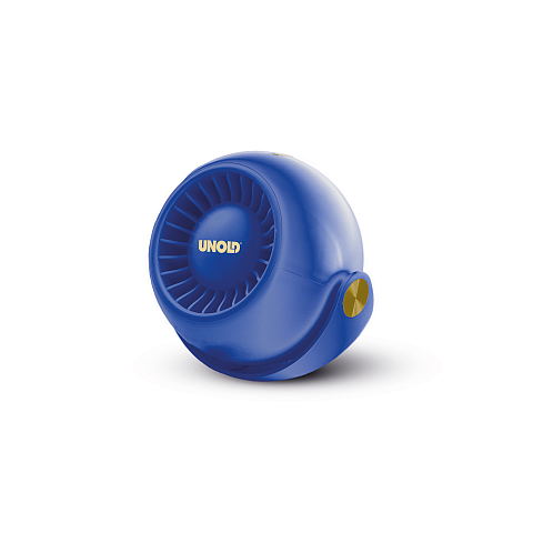 Unold Ventilator Breezy Bowl 86679 Schwarz, Blau 9 cm Handventilator