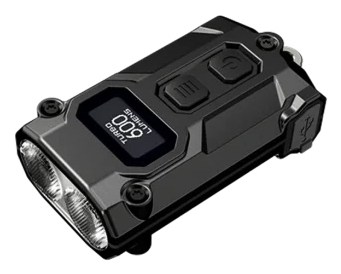 Nitecore TINI3 Schwarz Schlüsselanhänger-Blinklicht LED