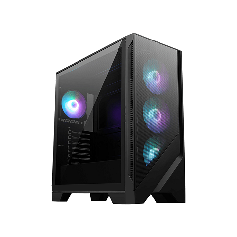 MSI MAG Forge 320R AIRFLOW Micro Tower Schwarz, Transparent