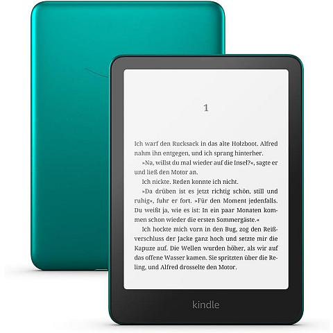 Amazon Kindle Paperwhite Signature Edition eBook-Reader Touchscreen 32 GB WLAN Grün, Metallisch