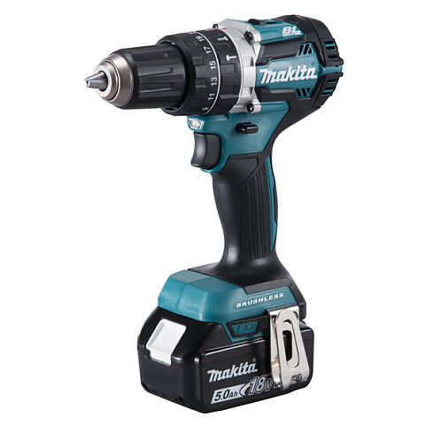 Makita DHP484RTJ Bohrmaschine Ohne Schlüssel 1,8 kg Schwarz, Blau