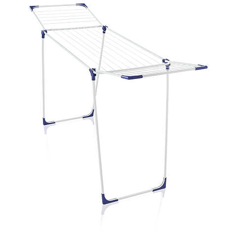 Leifheit 81621 Wäscheständer & -leine Tischgestell Blau, Weiß
