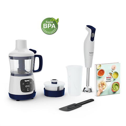 Tefal Yummy Gourmet HB55W4 0,8 l Kochmixer 600 W Weiß