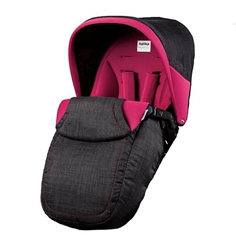 Peg Perego 8005475352885 Babytragebettchen Schwarz, Magenta