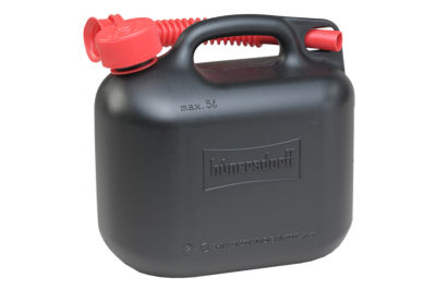 hünersdorff 811400 Kraftstoff-Kanister 5 l Kunststoff Schwarz, Rot