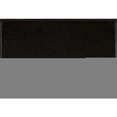 wash+dry 4032445016243 Türmatte Dekorative Fußmatte Drinnen Rechteckig Schwarz