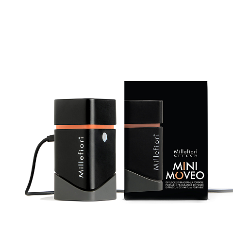 Millefiori MOVEO Mini Duftölverteiler Tank Schwarz
