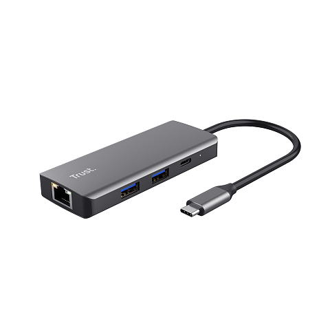 Trust Dalyx USB Typ-C 1000 Mbit/s Silber