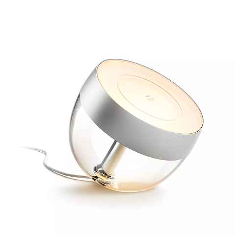 Philips Hue White and Color ambiance Iris Tischleuchte silber Special Edition