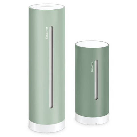 Netatmo NWS-M-EC Digitale Wetterstation Mintfarbe Wechselstrom/Batterie WLAN