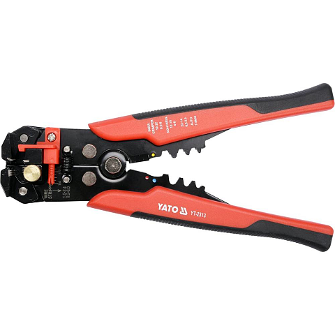Yato YT-2313 Abisolierzange Schwarz, Rot