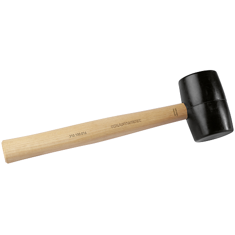 KRAFTWERK 310.100.016 Holzhammer Gummi Holz