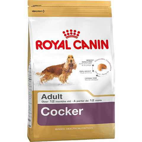 Royal Canin Cocker Adult 12 kg Mais, Geflügel, Reis