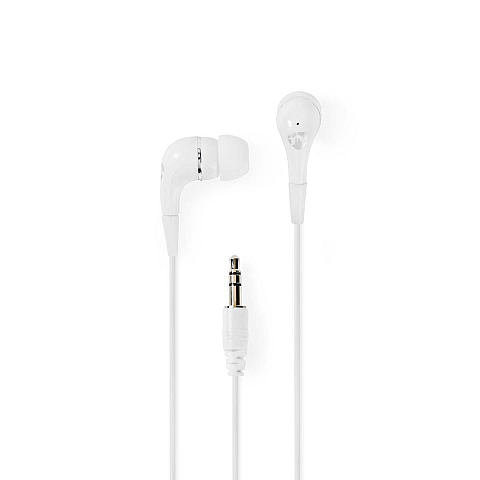 Nedis HPWD1001WT Kopfhörer & Headset Weiß, Silber