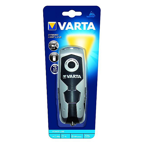 Varta Dynamo Light LED Schwarz, Grau Taschenlampe