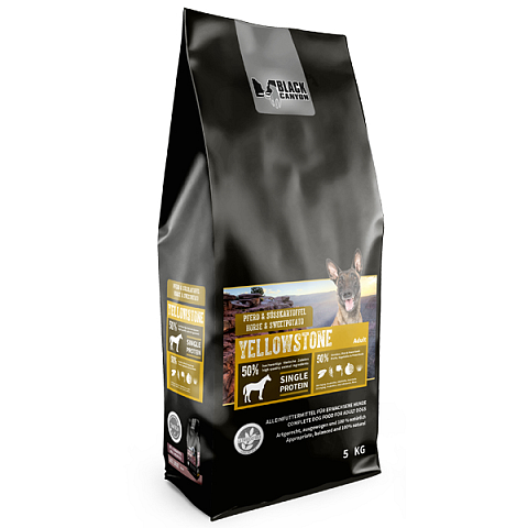 Black Canyon Yellowstone 5 kg Universal Pferd, Süßkartoffeln