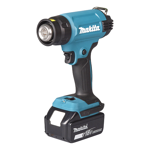 Makita DHG181ZJ Heißluftpistole 200 l/min 550 °C Schwarz, Türkis