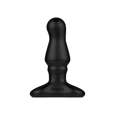 Nexus Bolster Aufblasbarer Analplug Schwarz Silikon 1 Stück(e)