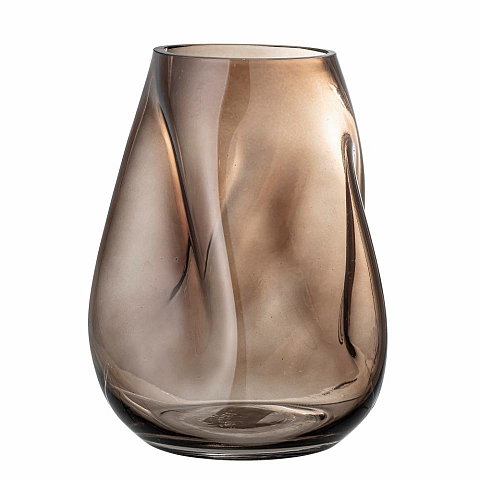 Bloomingville 82048946 Vase andere Glas Braun