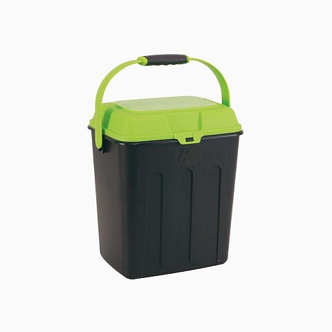 Maelson DB 5003 Haustierfutterlagertüte/Behälter Behälter für Tiernahrung Kunststoff Schwarz, Grün
