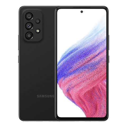 Samsung Galaxy A53 5G Enterprise edition 16,5 cm (6.5") Hybride Dual-SIM USB Typ-C 6 GB 128 GB 5000 mAh Schwarz