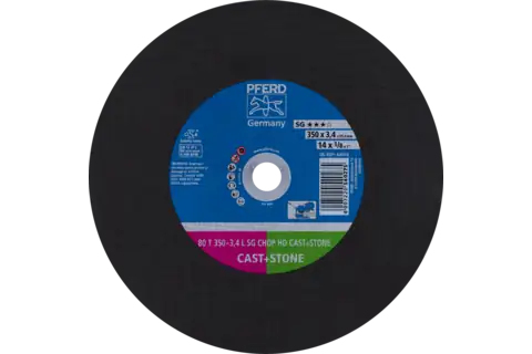 PFERD Cut-off wheels for chopsaws (CHOPSAW) SG CHOP HD CAST+STONE 10 Stück(e)