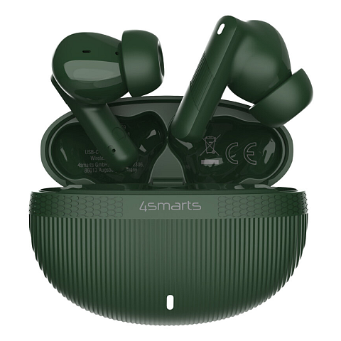 4smarts SkyBuds Pro ANC Kopfhörer True Wireless Stereo (TWS) im Ohr Anrufe/Musik/Sport/Alltag Bluetooth Grün