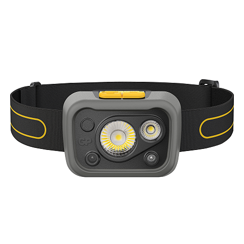 GP Lighting Discovery Schwarz Stirnband-Taschenlampe LED