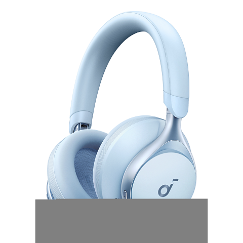 Anker Space One Kopfhörer Kabellos Kopfband Musik/Alltag USB Typ-C Bluetooth Blau