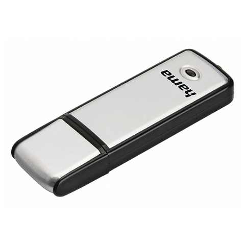 Hama Fancy 128GB USB 2.0 USB-Stick USB Typ-A Schwarz, Silber