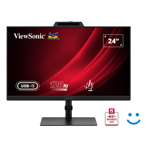Viewsonic VG2441V Videokonferenzmonitor 61 cm (24") LED 1920 x 1080 Pixel Full HD