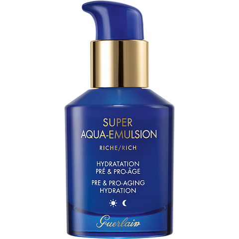 Guerlain Super Aqua Emulsion Gesichts-Essenz 50 ml Unisex Jasmin, Canangabaum