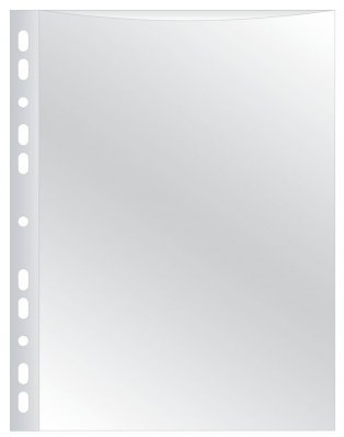 Q-CONNECT KF00311 Kartenhülle Transparent A4