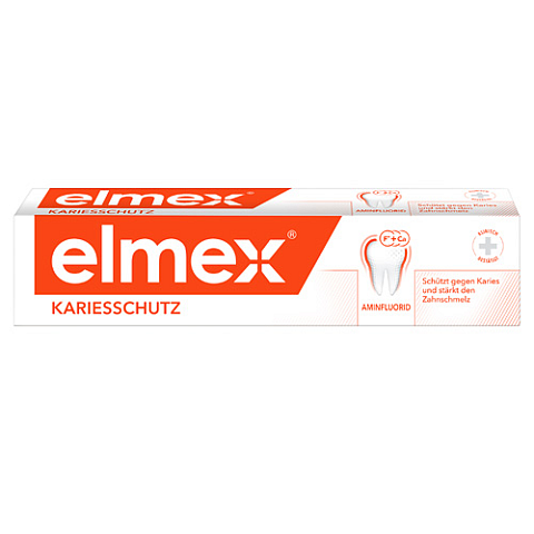 elmex PL08251A Zahnpasta Zahnpasta gegen Zahnverfall 75 ml