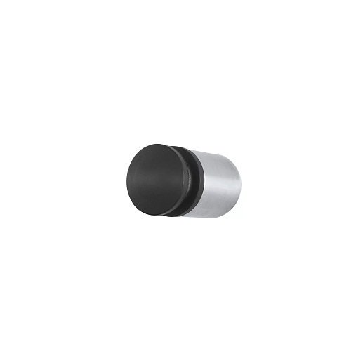 Blomus 65353 Türstopper Schwarz, Silber Gummi, Edelstahl
