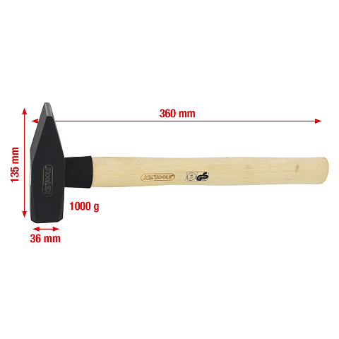 KS Tools 142.1400 Hammer Kreuzschlaghammer