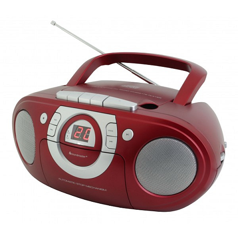 Soundmaster SCD5100RO Tragbares Stereosystem Grau, Rot