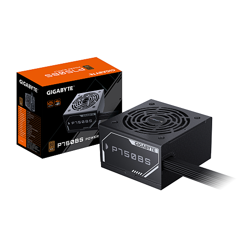 GIGABYTE P750BS Netzteil - PCIe 5.0, 80 PLUS Bronze, 120-mm-Lüfter, ATX kompatibel, UK-Stecker.
