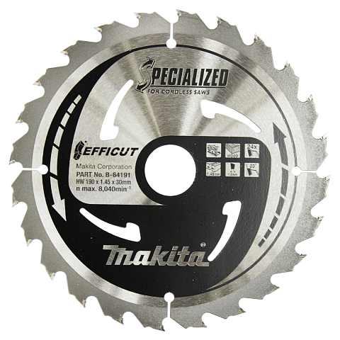 Makita B-64191 Kreissägeblatt 19 cm 1 Stück(e)