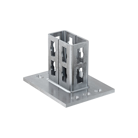 Fischer 562849 Sanitär-Montagerahmen Sattelflansch