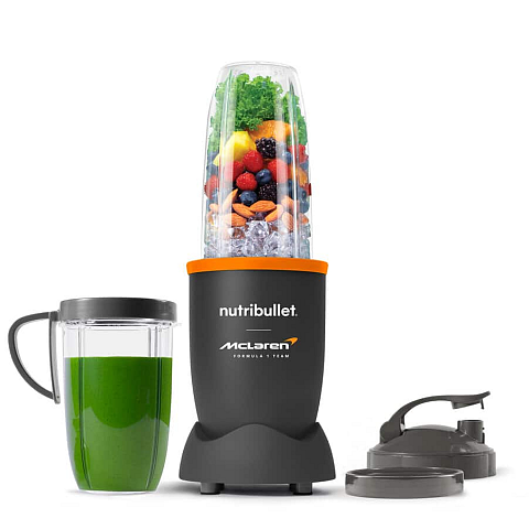 NutriBullet NB907GO-MC 0,9 l Tragbarer Mixer 900 W Dunkles Grau, Orange