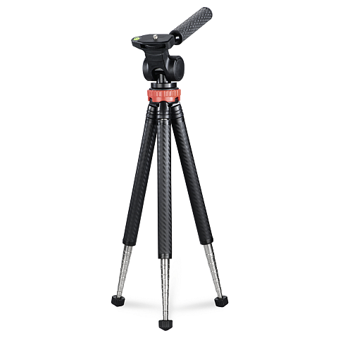Hama Traveller Pro Stativ Smartphone-/Action-Kamera 3 Bein(e) Schwarz, Rot