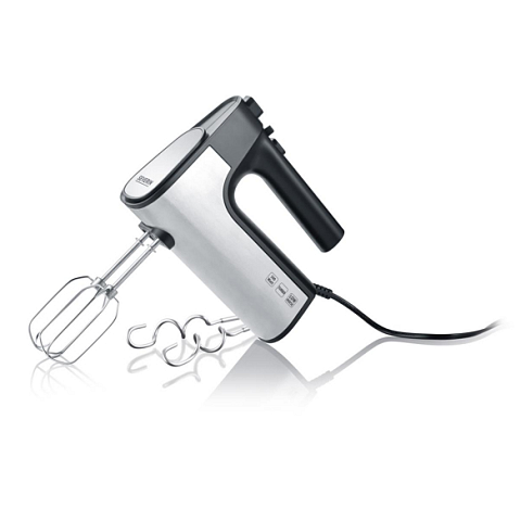 Severin HM 3841 Mixer Handmixer 500 W Schwarz, Edelstahl