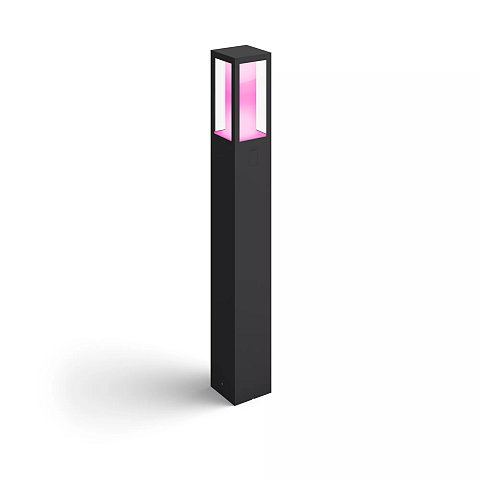 Philips Hue White and Color ambiance Impress Outdoor Wegeleuchte schwarz